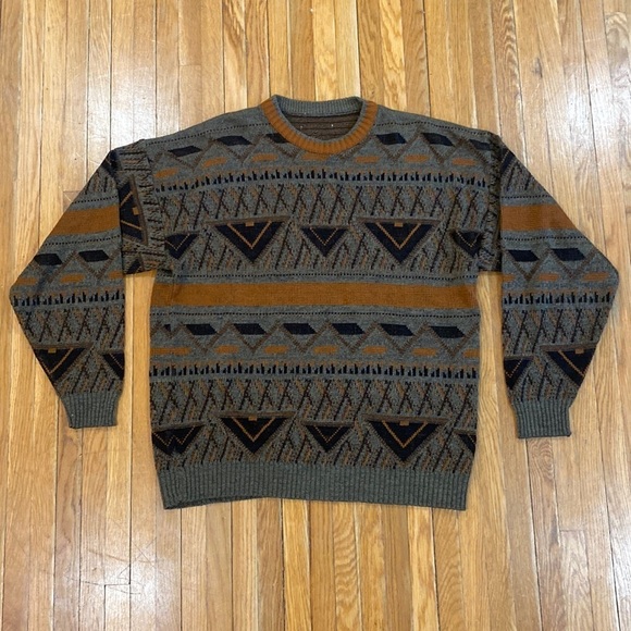Unknown Other - Vintage Grandpa Sweater